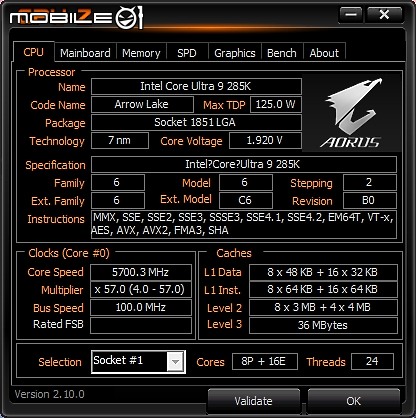 AI SNATCH 導入 Z890 AORUS MASTER 開箱