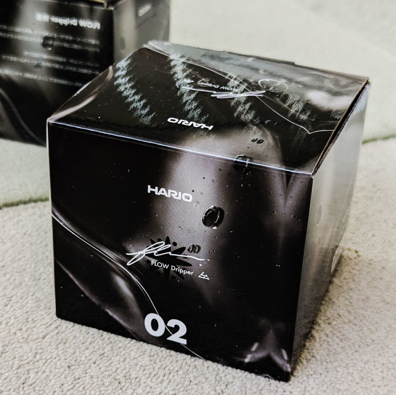 我說:這帶把濾杯是公的 -- Hario FLOW Dripper Tritan版