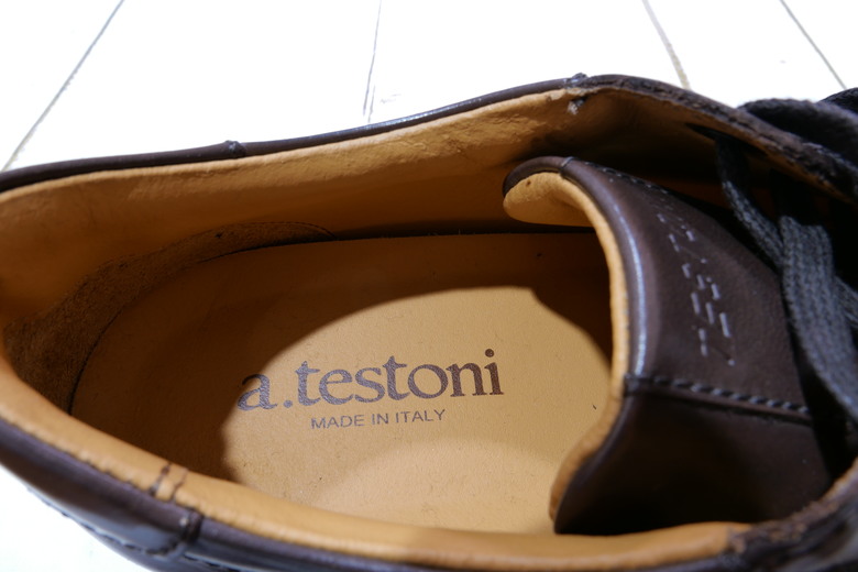 a.testoni 刷色運動鞋