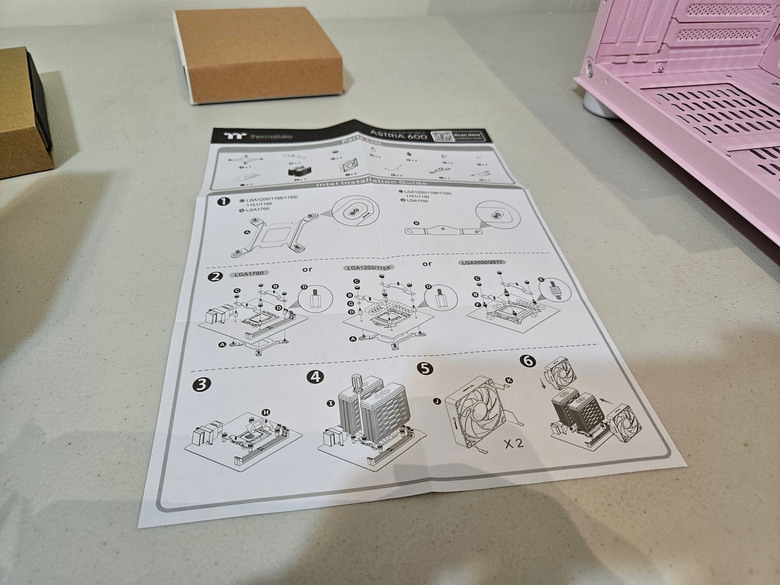 【開箱】雙塔奇城!TT曜越 ASTRIA 600 ARGB主板連動版CPU散熱器(主機板風扇)