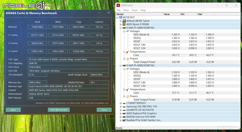 點我看大圖 ASRock X870E Taichi 主機板開箱實測 以低調沉穩設計提供強大擴充性能