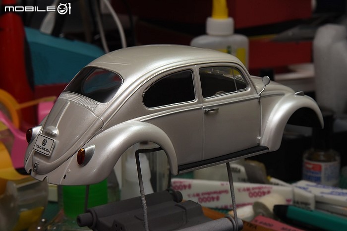[模型製作記] 福斯金龜車 1/24