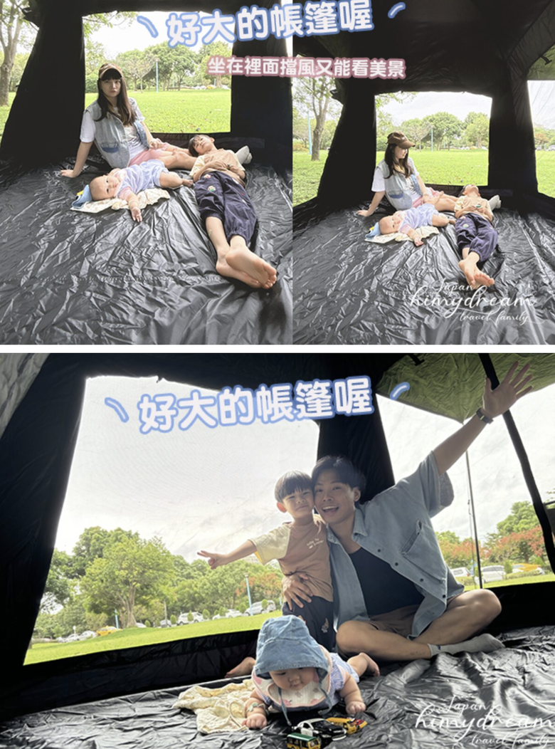 SHANER All-The-View黑膠帳篷大款 實測開箱