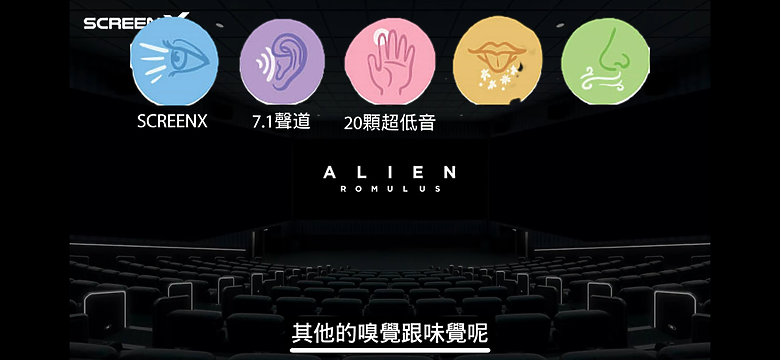 秀泰影城SCREENX影廳站前店最詳細採訪 (異形:羅慕路斯)