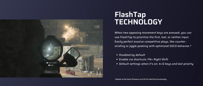 CORSAIR 推出 K70 CORE TKL 電競鍵盤 以快速反應紅軸搭配特殊 FlashTap 讓 FPS 玩家有更準確的快速反應