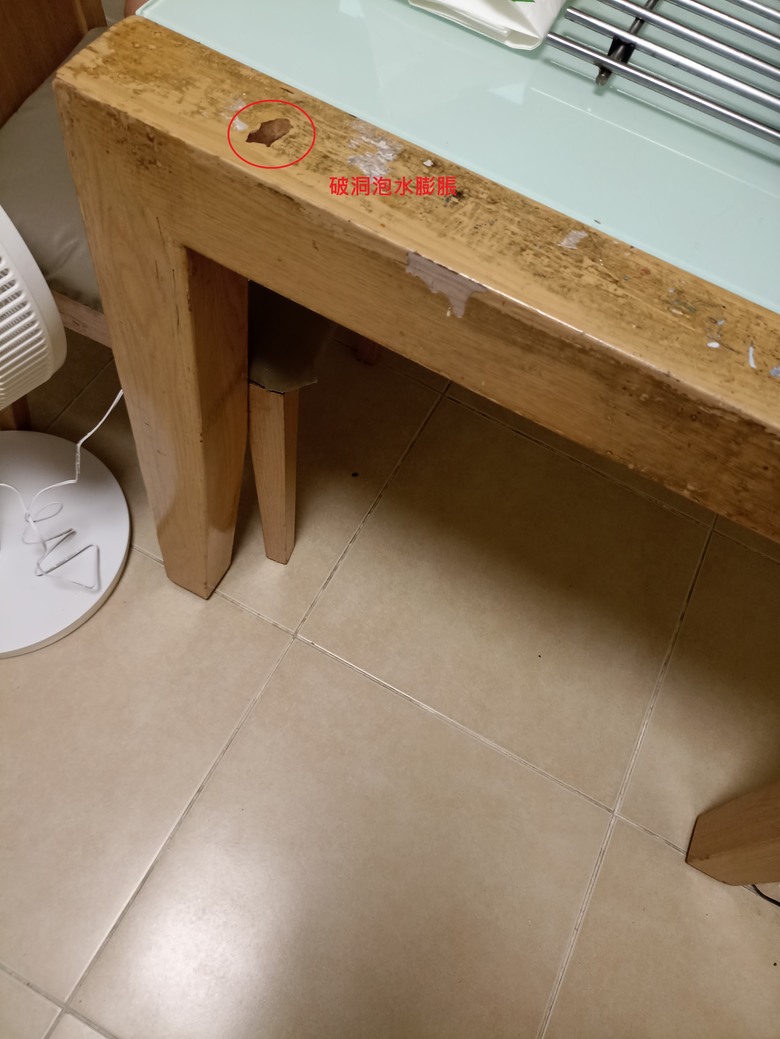 請教餐桌如何更新