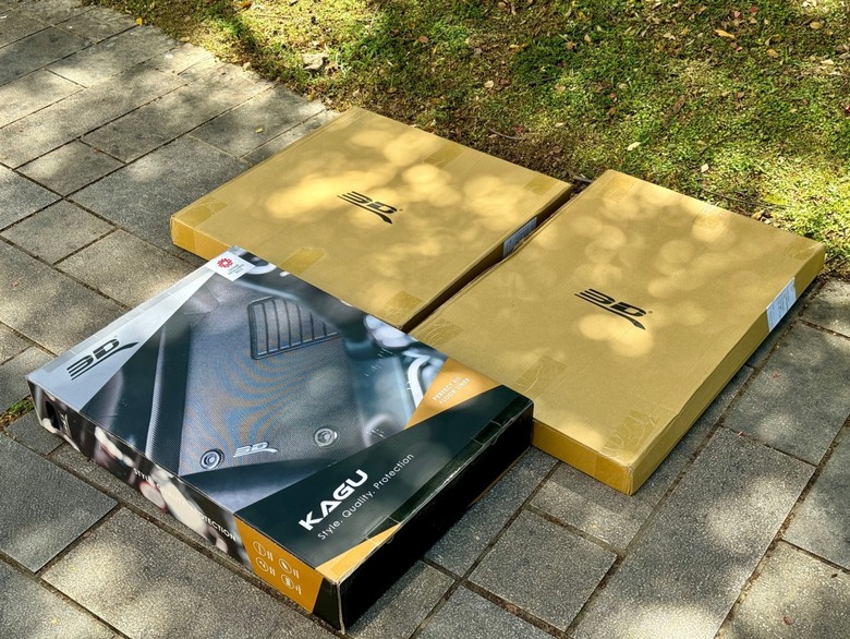 3D卡固立體汽車踏墊開箱+心得分享