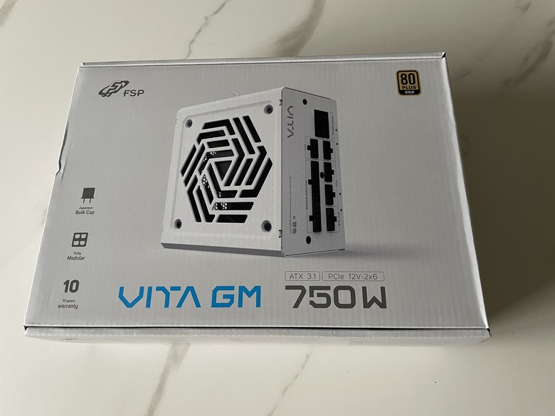ATX 3.1/PCIe5.1新規範更安全兼容性更好的新電源 全漢 FSP VITA GM 750W 白色版開箱