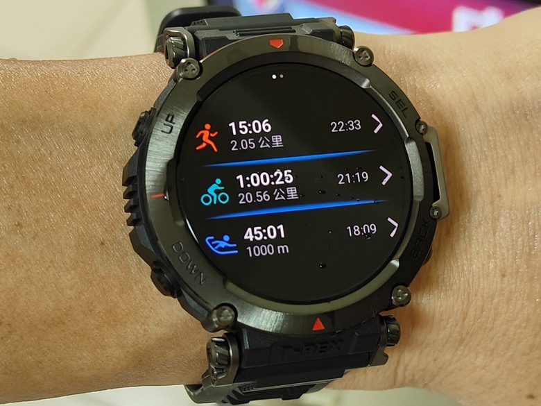 Amazfit T-Rex Ultra 2024/10/17開箱小三鐵測試