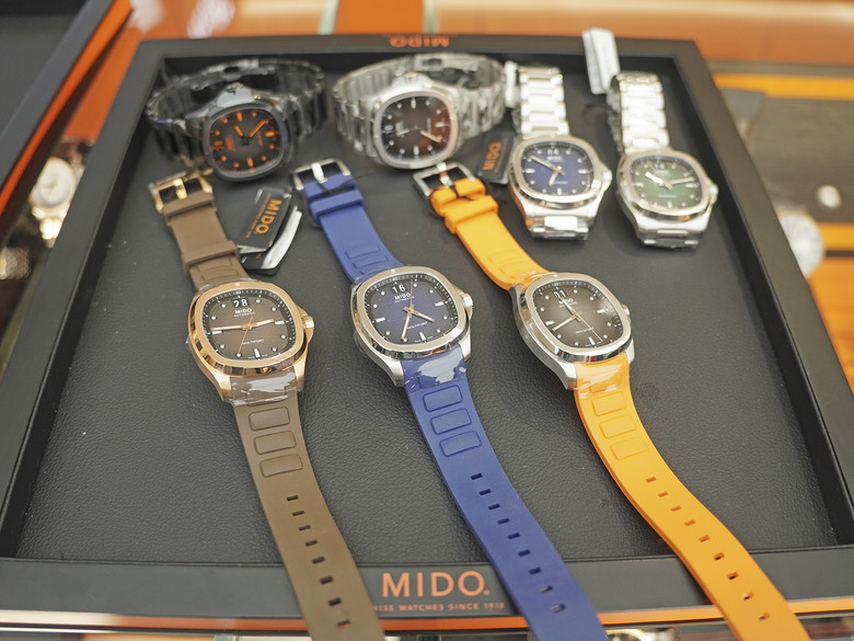 趁百貨週年慶機會 順利入手MIDO雙金TV對錶