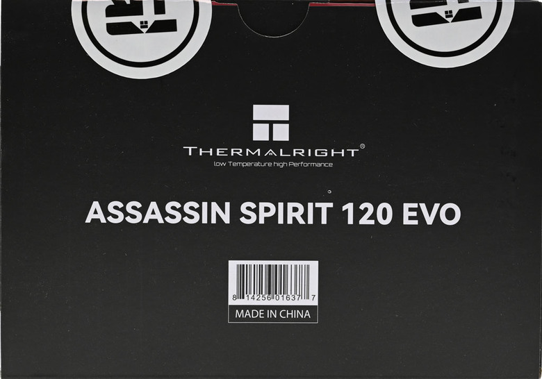 Thermalright索摩樂Assassin Spirit 120 EVO黑色款散熱器開箱