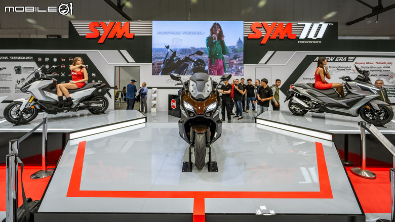 【2024 EICMA】SYM 七十週年,旗艦休旅靈龜TTLBT現身!三年佈局挑戰百萬台年銷!