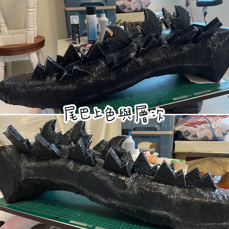 [DIY][萬聖節]哥吉拉Godzilla