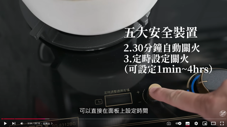 對瓦斯爐使用安全有加分的功能討論