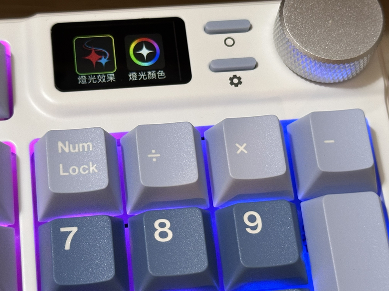 微開箱irocks K85R極光藍 無線機械鍵盤