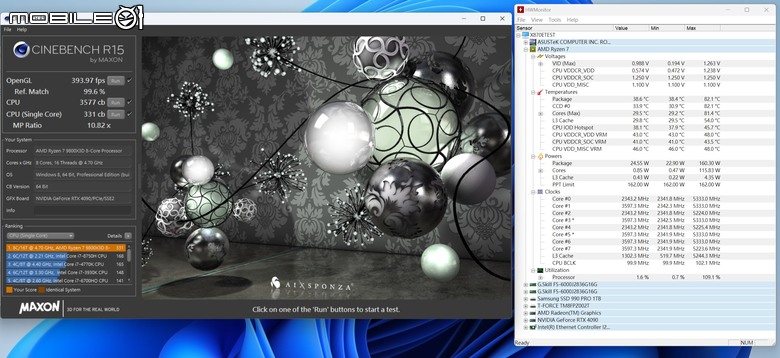 點我看大圖 AMD Ryzen 7 9800X3D 處理器實測 新一代頂尖遊戲效能定錨點