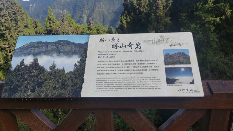 點我看大圖 【遊記】夸父逐日想跑贏太陽,大漠逐日是想看日出,阿里山國家森林遊樂區 (祝山線) - 大漠國渡