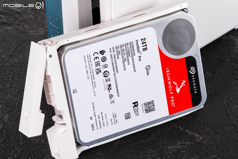 Seagate IronWolf Pro 24TB NAS 硬碟實測 以穩健姿態提供更大儲存空間