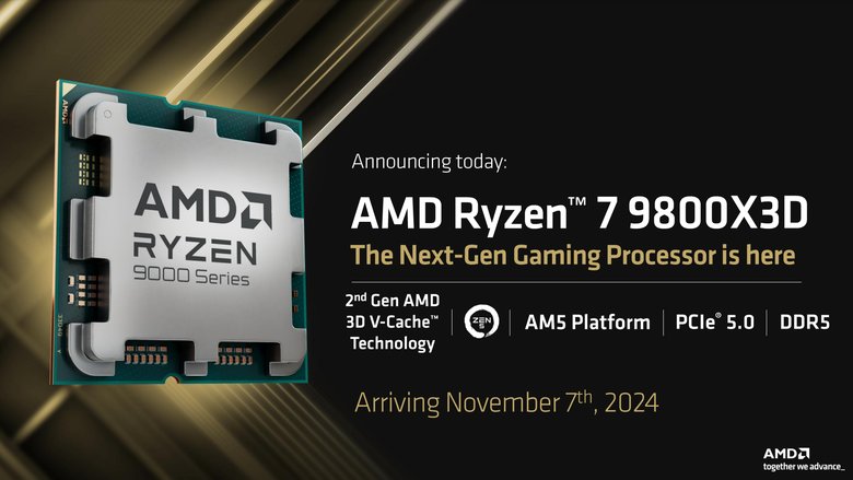 AMD Ryzen 7 9800X3D 處理器實測 新一代頂尖遊戲效能定錨點