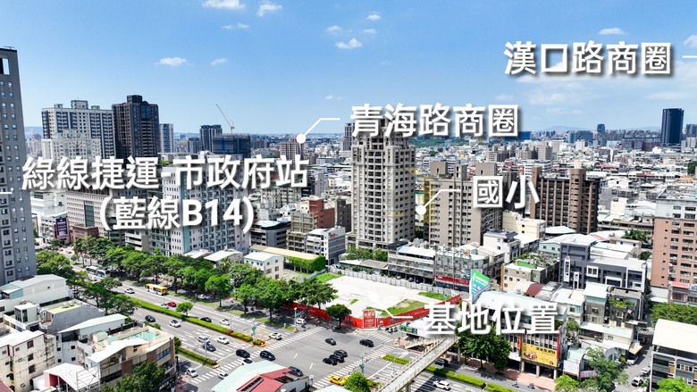 點我看大圖 🌟 西屯【達麗建設】雙捷共構 走路600m到捷運站 百貨圍繞機能捷運宅 空拍分享