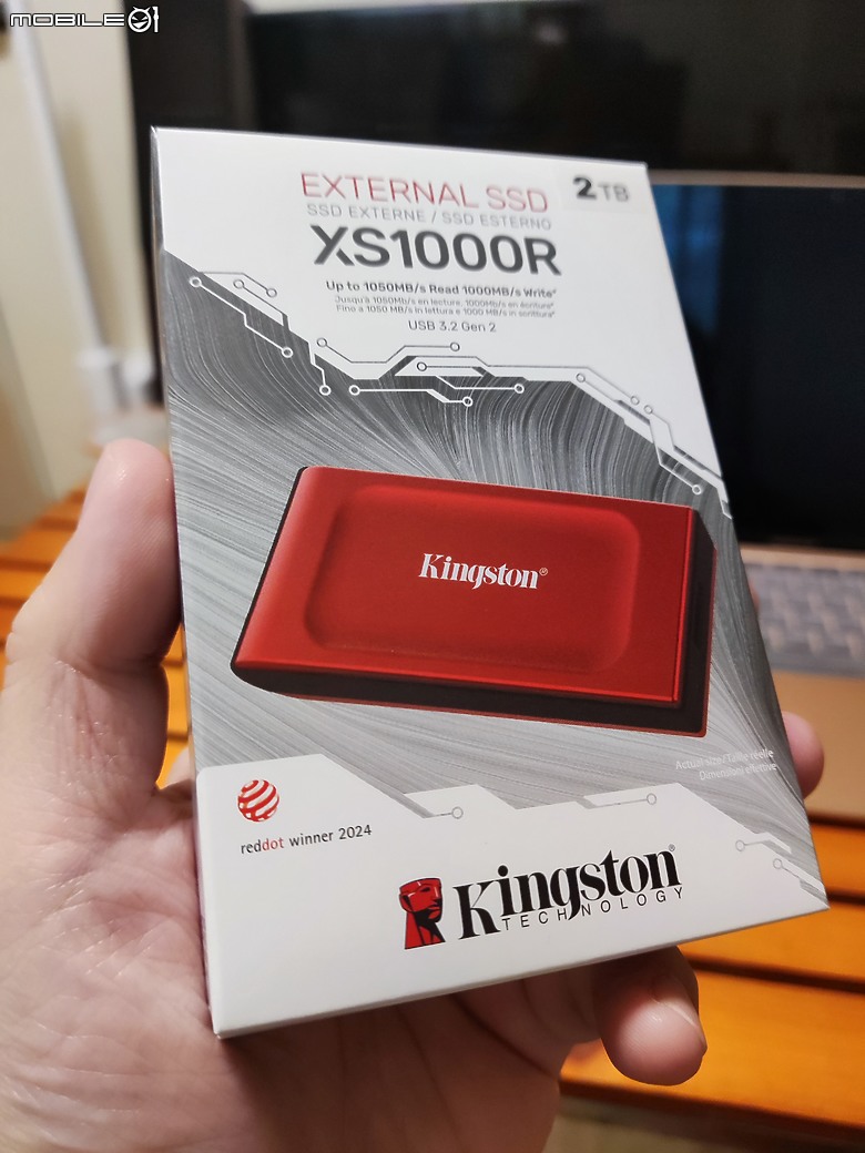 【 體驗分享 】就是快、就是穩、就是紅！ Kingston XS1000R 外接式固態硬碟超 Chill 試用！
