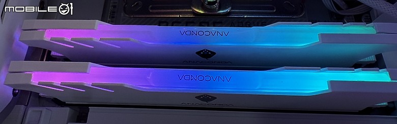 點我看大圖 蛇蛇 DDR5 RGB 白色 G5 PYTHON DDR5 RGB