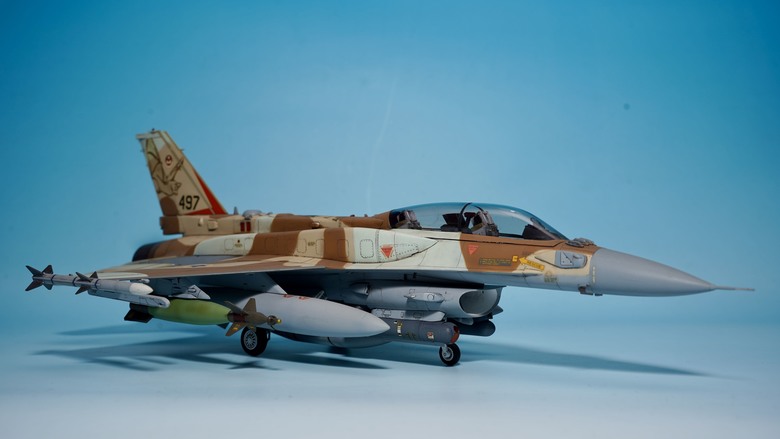 （模型製作）中東戰火持續 F-16I 出擊！