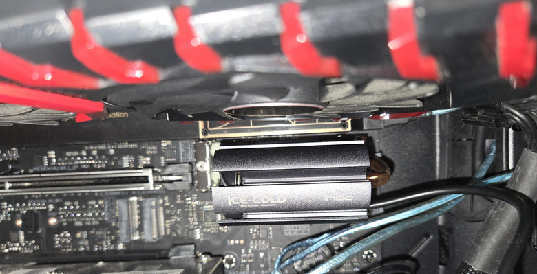 【開箱簡測】ineo M9 銅管火箭砲 M.2 NVMe SSD 2280 散熱器