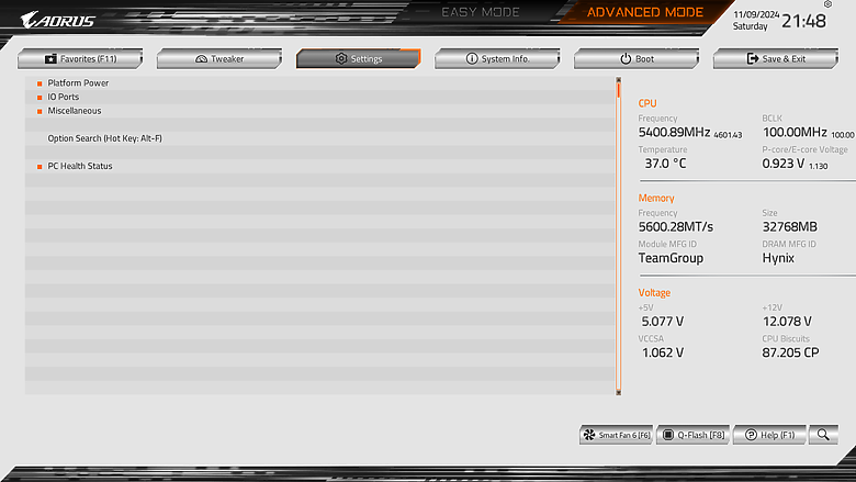 白的徹底 Z890 AORUS ELITE WIFI7 ICE 白色鷹神
