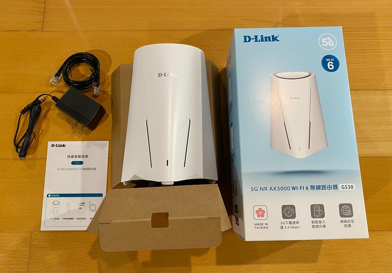 送禮自用兩相宜,5G連網輕鬆上手! DLINK 5G分享器G530開箱評測