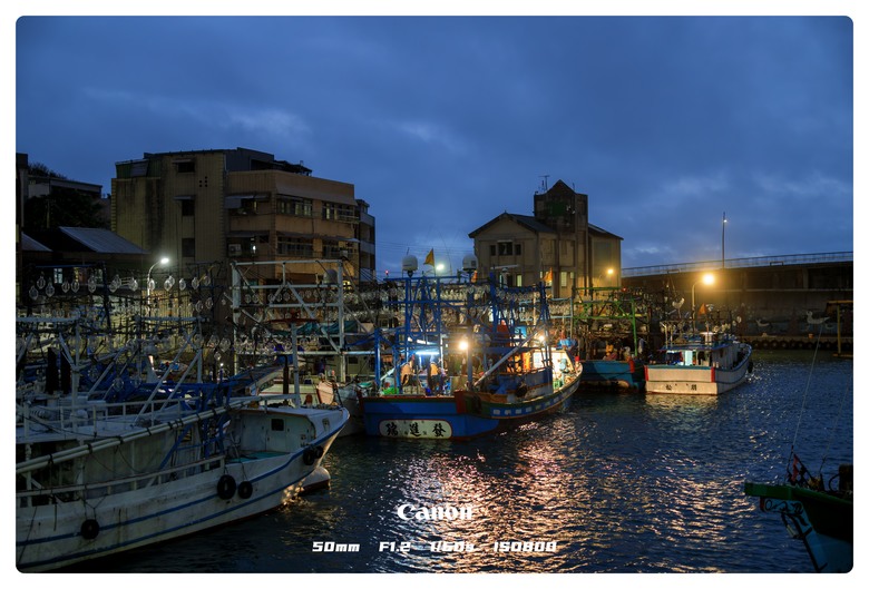 canon r5II 基隆潮境夜拍