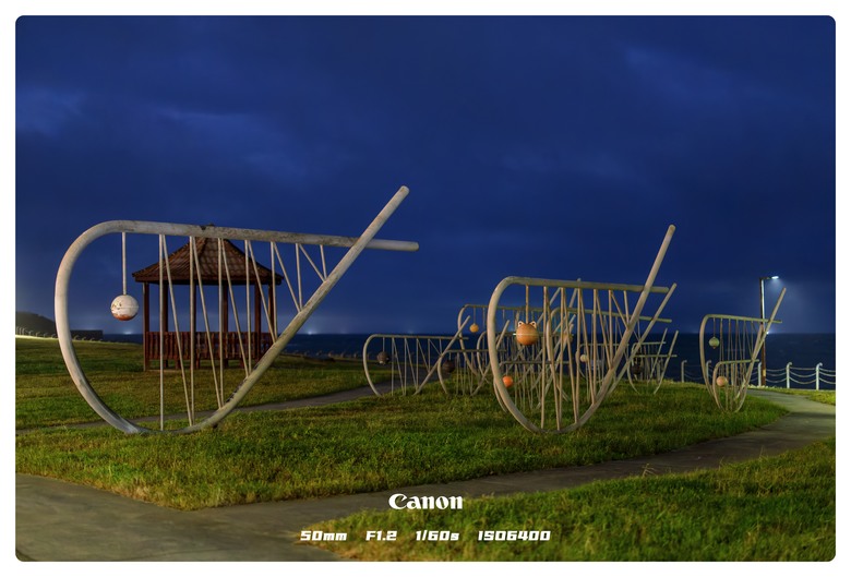 canon r5II 基隆潮境夜拍