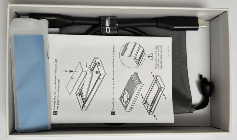 【開箱簡測】ineo C2598 IV Type C M.2 2280 NVMe USB4 外接盒效能簡測 (圖多)
