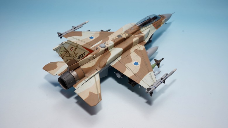 （模型製作）中東戰火持續 F-16I 出擊！