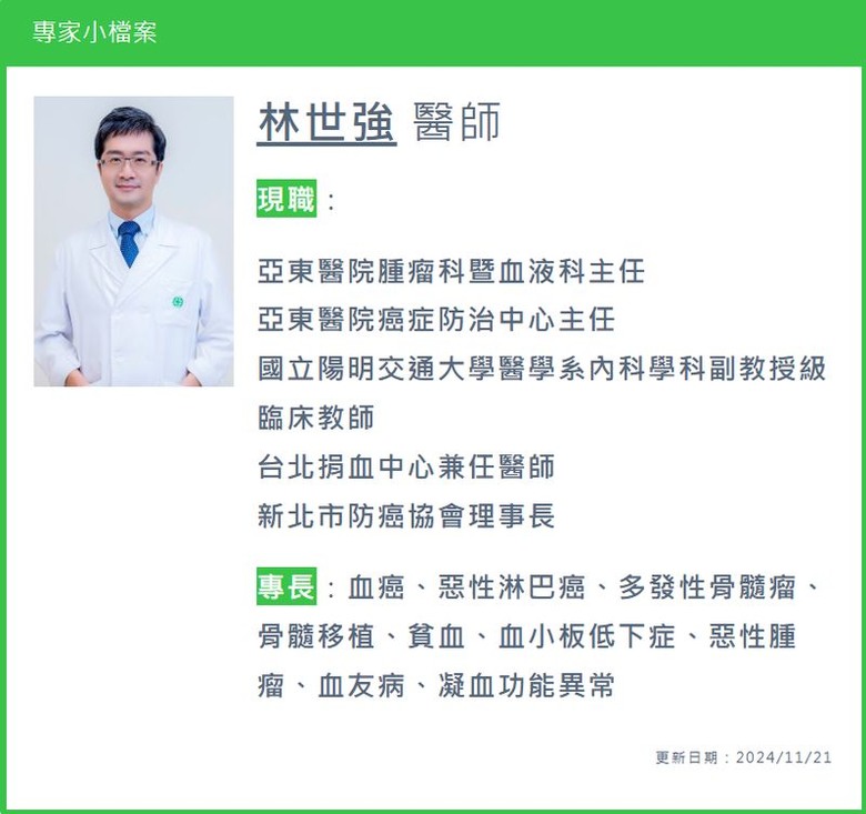 點我看大圖 白血球飆升高常人11倍!這「基因」異常讓慢性淋巴性白血病治療遇瓶頸
