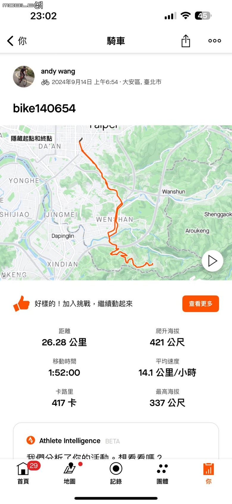 Bryton Rider 17 試用體驗