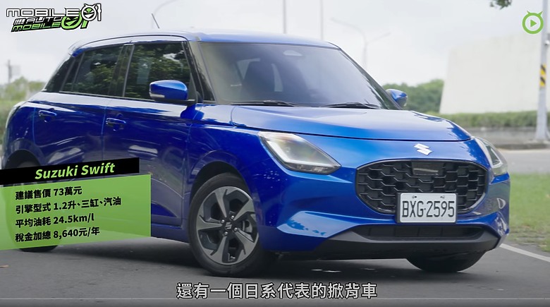 【影音試駕】評價掀背車對決,Suzuki Swift vs. Honda Fit vs. Mitsubishi Colt+
