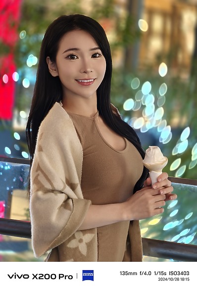點我看大圖 vivo X200 Pro人像深度測試|日夜都好拍、炫光有解方?ft.小米14 Ultra