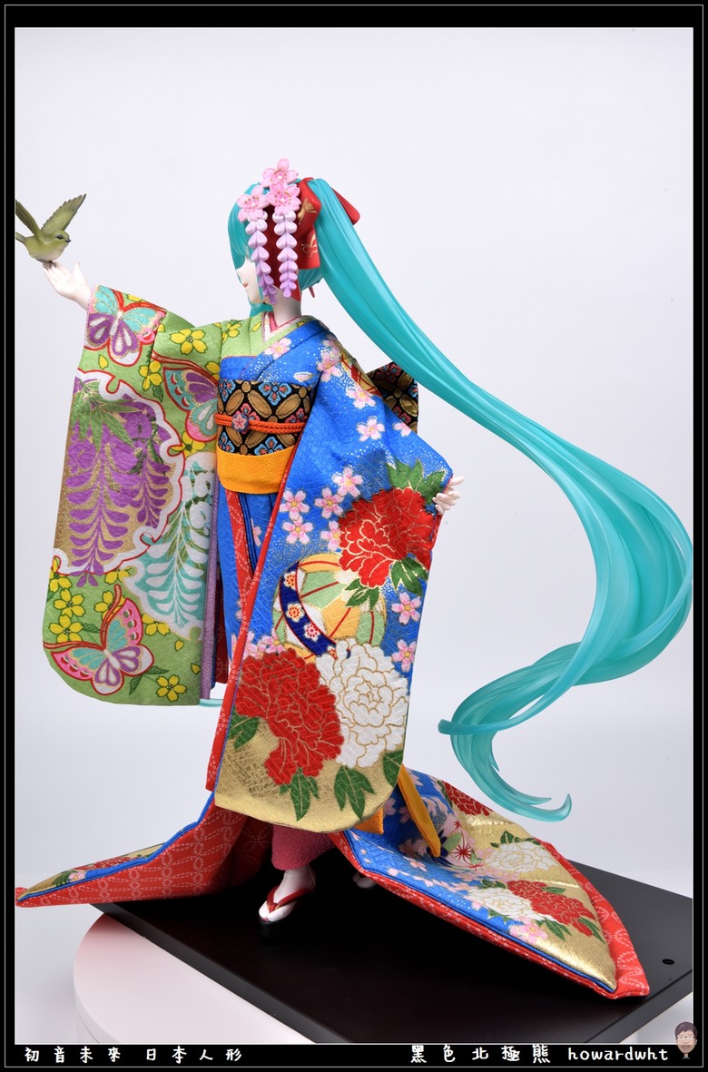 【開箱】傳統與現代的完美交融 - 吉德 x F:NEX - 初音未來 日本人形