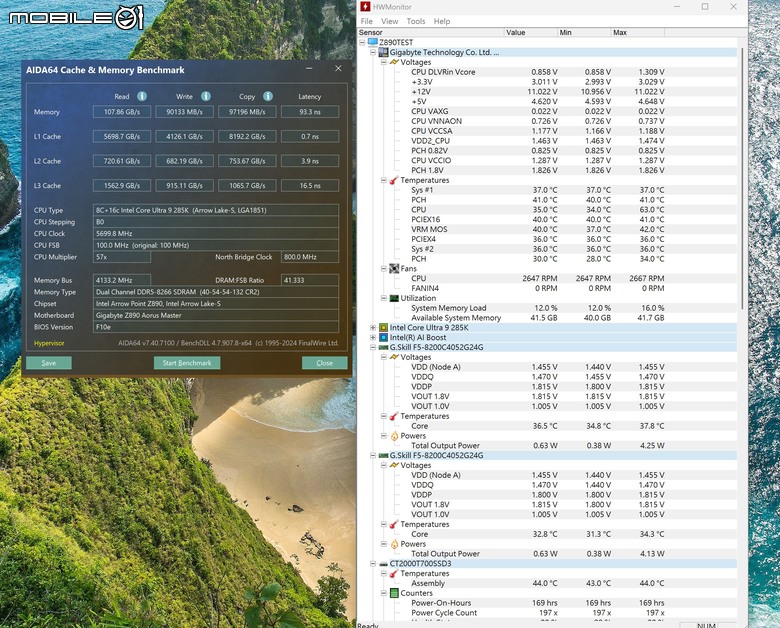 點我看大圖 Gigabyte Z890 AORUS MASTER 主機板開箱 以海量周邊連接與 AI 超頻輔助功能打造全方位平台