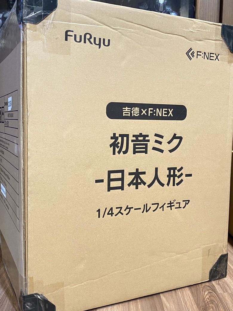 【開箱】傳統與現代的完美交融 - 吉德 x F:NEX - 初音未來 日本人形