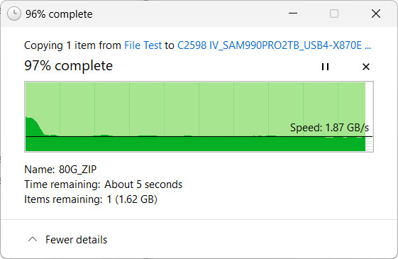 【開箱簡測】ineo C2598 IV Type C M.2 2280 NVMe USB4 外接盒效能簡測 (圖多)
