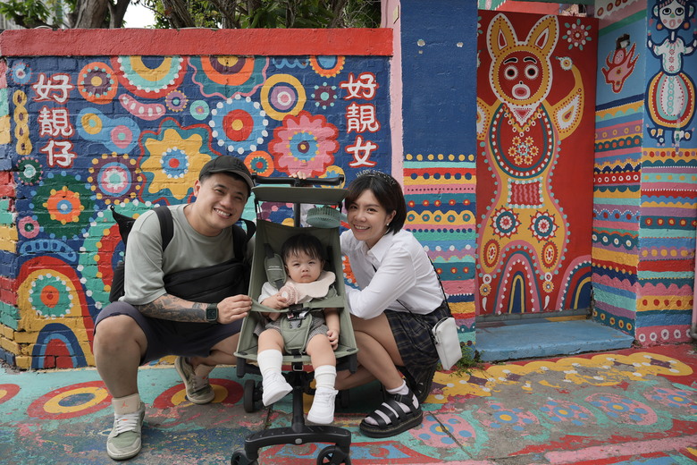 台湾自由行 彩虹眷村摄影旅拍Lin