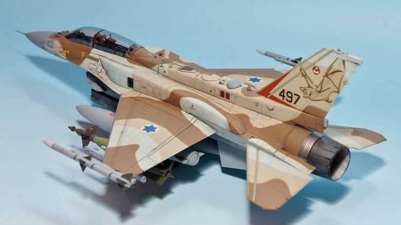 （模型製作）中東戰火持續 F-16I 出擊！
