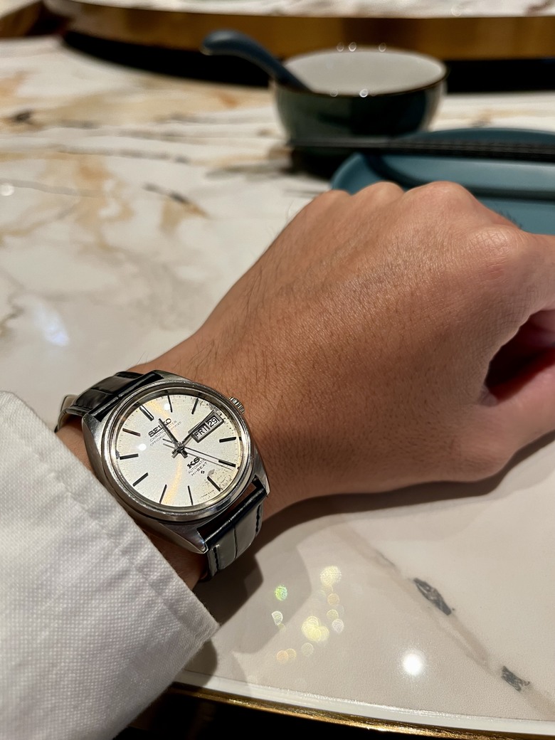 點我看大圖 【回味老錶】King Seiko 5626-7060