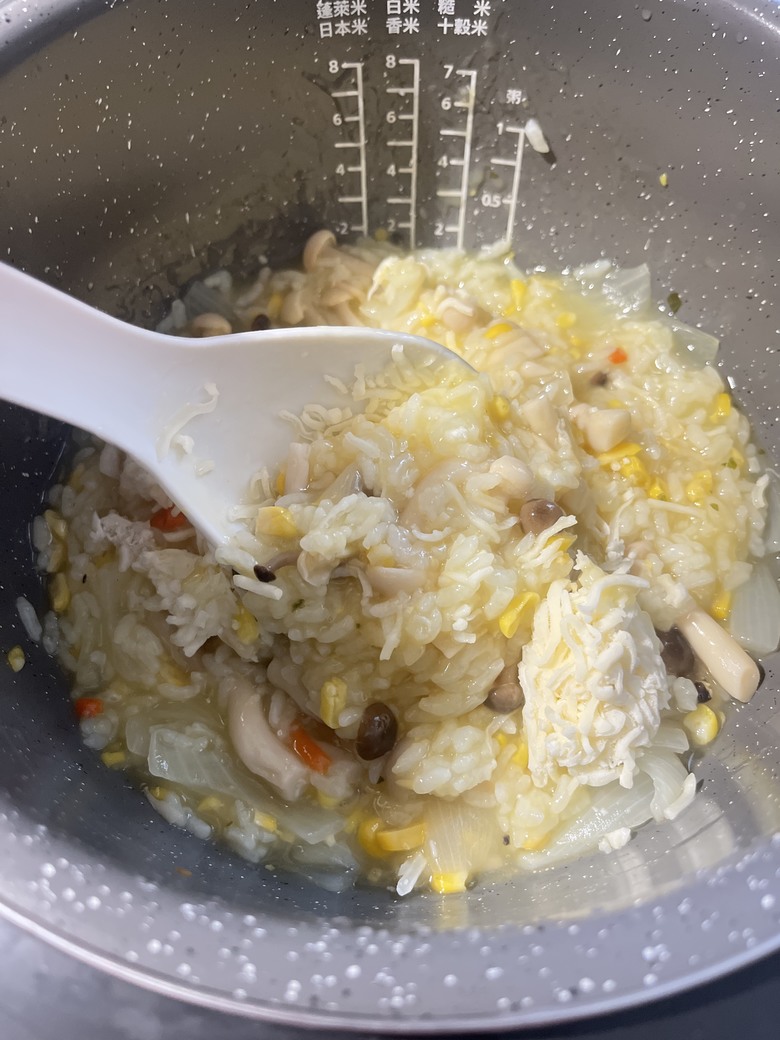 意外的濃湯燉飯