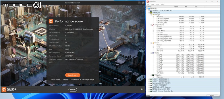 點我看大圖 AMD Ryzen 7 9800X3D 處理器實測 新一代頂尖遊戲效能定錨點