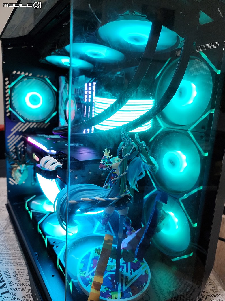 【心得】鑽石璀璨美麗大飛DarkFlash 機殼DY470 & 水冷DN360S 涼爽海景房開箱