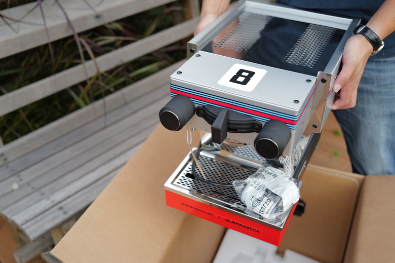 Porsche x La Marzocco 聯名款咖啡機開箱