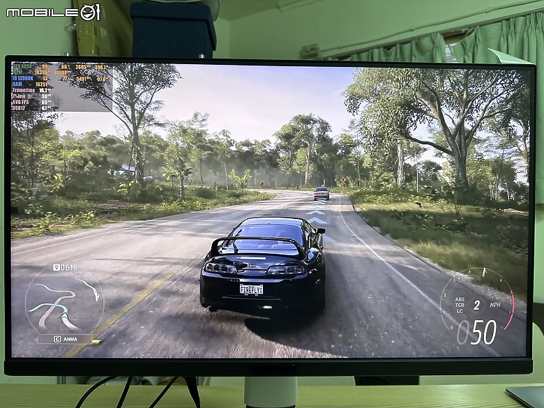點我看大圖 好大的螢幕 Benq EX321UX 32 吋 4K BenQ MOBIUZ 遊戲護眼螢幕 一週測試